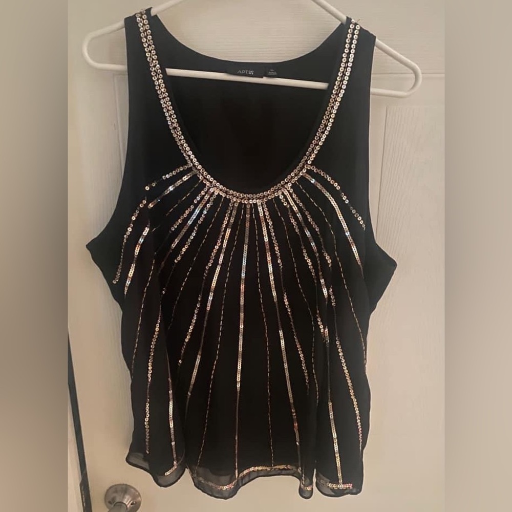 Black and Gold tank